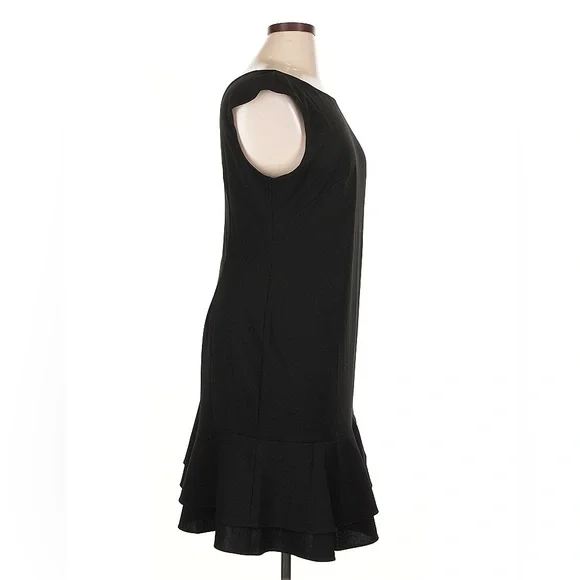 Adrianna Papell Size 18 NWT Black Midi Plus size Dress Cocktail Work Sleeveless - Picture 3 of 8